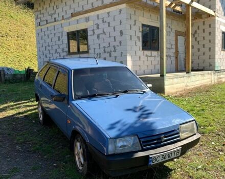 Синий ВАЗ 2109, объемом двигателя 1.5 л и пробегом 500 тыс. км за 900 $, фото 1 на Automoto.ua