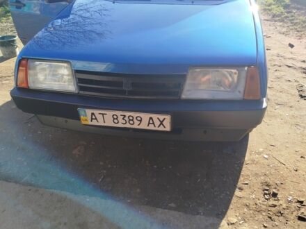 Синий ВАЗ 2109, объемом двигателя 1.5 л и пробегом 150 тыс. км за 1200 $, фото 1 на Automoto.ua