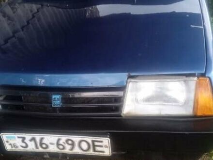 Синий ВАЗ 2109, объемом двигателя 1.5 л и пробегом 200 тыс. км за 1100 $, фото 1 на Automoto.ua