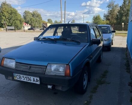 Синий ВАЗ 2109, объемом двигателя 1.3 л и пробегом 123 тыс. км за 785 $, фото 1 на Automoto.ua