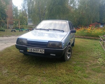 Синий ВАЗ 2109, объемом двигателя 1.5 л и пробегом 300 тыс. км за 963 $, фото 1 на Automoto.ua