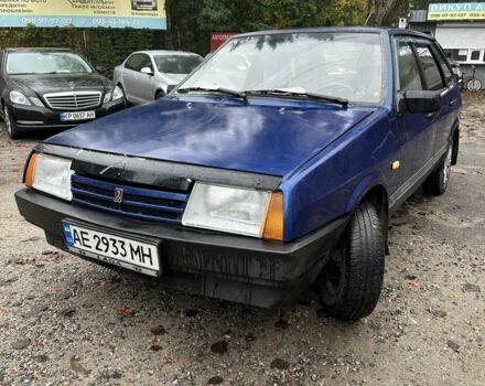 Синий ВАЗ 2109, объемом двигателя 1.5 л и пробегом 250 тыс. км за 900 $, фото 1 на Automoto.ua