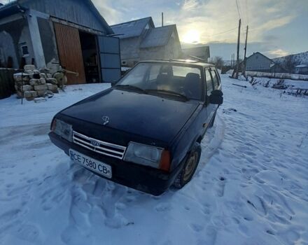 Синій ВАЗ 2109, об'ємом двигуна 0 л та пробігом 1 тис. км за 1000 $, фото 1 на Automoto.ua