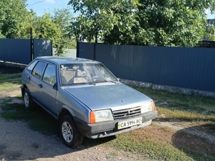 Синий ВАЗ 2109, объемом двигателя 1.5 л и пробегом 100 тыс. км за 654 $, фото 1 на Automoto.ua
