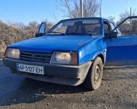Синий ВАЗ 2109, объемом двигателя 1.5 л и пробегом 201 тыс. км за 550 $, фото 1 на Automoto.ua