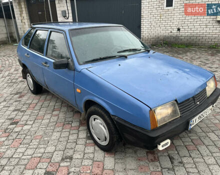 Синий ВАЗ 2109, объемом двигателя 1.5 л и пробегом 150 тыс. км за 699 $, фото 1 на Automoto.ua