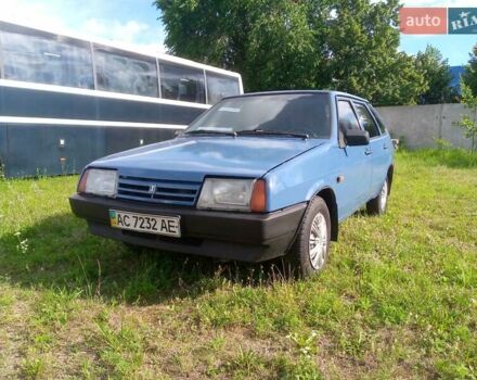 Синий ВАЗ 2109, объемом двигателя 1.45 л и пробегом 999 тыс. км за 1079 $, фото 1 на Automoto.ua