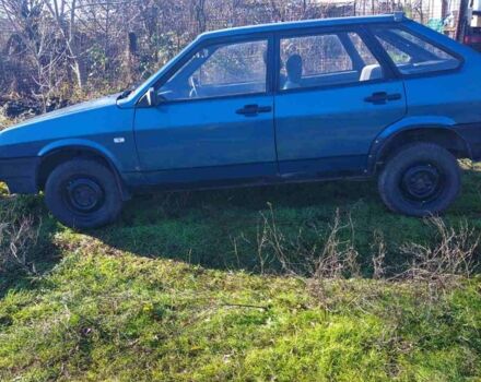 Синий ВАЗ 2109, объемом двигателя 1.3 л и пробегом 799 тыс. км за 1200 $, фото 1 на Automoto.ua