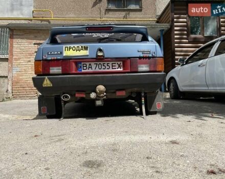 Синий ВАЗ 2109, объемом двигателя 1.1 л и пробегом 335 тыс. км за 1200 $, фото 1 на Automoto.ua