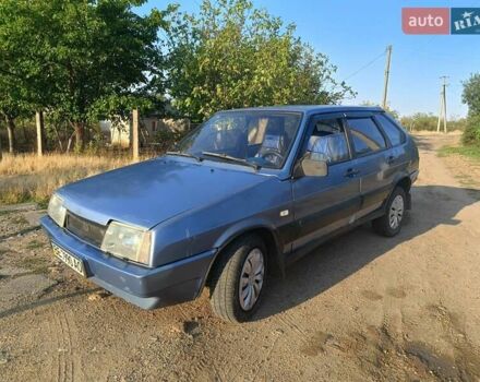 Синий ВАЗ 2109, объемом двигателя 1.5 л и пробегом 150 тыс. км за 1000 $, фото 1 на Automoto.ua