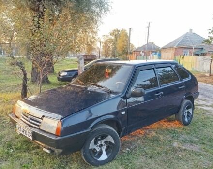 Синій ВАЗ 2109, об'ємом двигуна 1.5 л та пробігом 350 тис. км за 1003 $, фото 1 на Automoto.ua