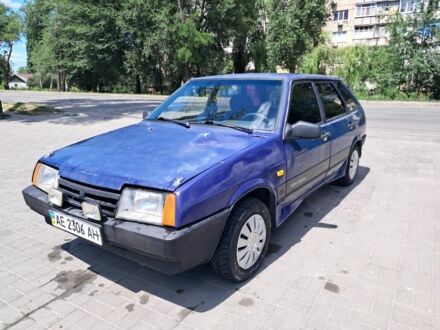 ВАЗ 2109 1994 в Синельниковом на Automoto.ua Синий ВАЗ 2109, объемом двигателя 1.3 л и пробегом 165 тыс. км за 1150 $, фото 1 на Automoto.ua