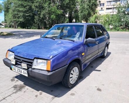 Синий ВАЗ 2109, объемом двигателя 1.3 л и пробегом 165 тыс. км за 1150 $, фото 1 на Automoto.ua