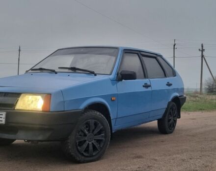 Синій ВАЗ 2109, об'ємом двигуна 1.5 л та пробігом 99 тис. км за 1000 $, фото 1 на Automoto.ua