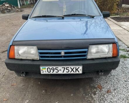Синій ВАЗ 2109, об'ємом двигуна 1.5 л та пробігом 65 тис. км за 1300 $, фото 1 на Automoto.ua
