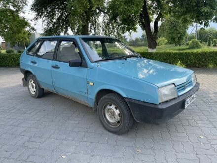 ВАЗ 2109 1995 у Іваничі на Automoto.ua Синій ВАЗ 2109, об'ємом двигуна 1.5 л та пробігом 100 тис. км за 1000 $, фото 1 на Automoto.ua