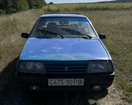 Синій ВАЗ 2109, об'ємом двигуна 1.5 л та пробігом 52 тис. км за 269 $, фото 1 на Automoto.ua