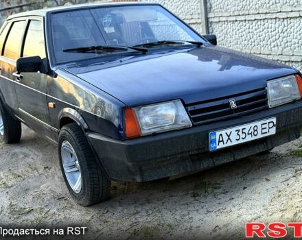 Синий ВАЗ 2109, объемом двигателя 1.3 л и пробегом 120 тыс. км за 1300 $, фото 1 на Automoto.ua