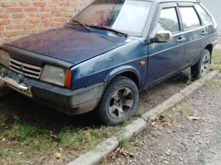 Синий ВАЗ 2109, объемом двигателя 1.5 л и пробегом 1000 тыс. км за 903 $, фото 1 на Automoto.ua
