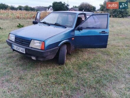 Синий ВАЗ 2109, объемом двигателя 1.5 л и пробегом 29 тыс. км за 1300 $, фото 1 на Automoto.ua