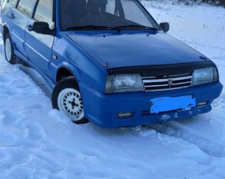 Синій ВАЗ 2109, об'ємом двигуна 1.6 л та пробігом 100 тис. км за 1896 $, фото 1 на Automoto.ua
