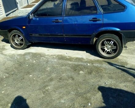 Синій ВАЗ 2109, об'ємом двигуна 2 л та пробігом 200 тис. км за 1101 $, фото 1 на Automoto.ua