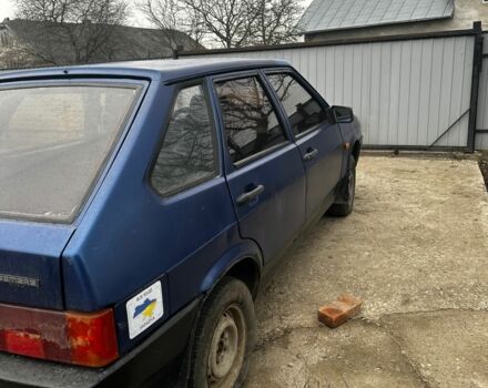 Синій ВАЗ 2109, об'ємом двигуна 1.5 л та пробігом 96 тис. км за 350 $, фото 1 на Automoto.ua