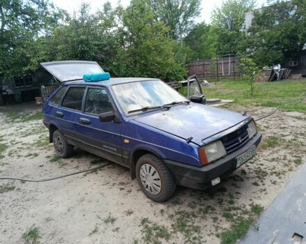 Синий ВАЗ 2109, объемом двигателя 0 л и пробегом 200 тыс. км за 449 $, фото 1 на Automoto.ua