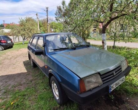 Синий ВАЗ 2109, объемом двигателя 1.5 л и пробегом 37 тыс. км за 686 $, фото 1 на Automoto.ua