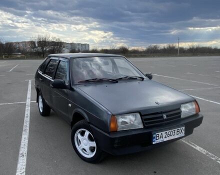 Синий ВАЗ 2109, объемом двигателя 1 л и пробегом 2 тыс. км за 800 $, фото 1 на Automoto.ua