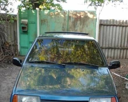 Синий ВАЗ 2109, объемом двигателя 1.5 л и пробегом 77 тыс. км за 900 $, фото 1 на Automoto.ua
