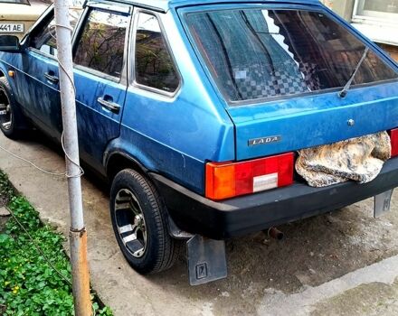 Синий ВАЗ 2109, объемом двигателя 1.5 л и пробегом 60 тыс. км за 1560 $, фото 1 на Automoto.ua