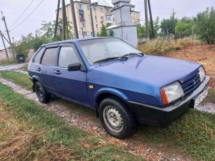 Синий ВАЗ 2109, объемом двигателя 0 л и пробегом 300 тыс. км за 449 $, фото 1 на Automoto.ua