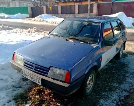 Синий ВАЗ 2109, объемом двигателя 1.5 л и пробегом 150 тыс. км за 700 $, фото 1 на Automoto.ua