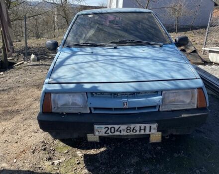 Синий ВАЗ 2109, объемом двигателя 1.5 л и пробегом 20 тыс. км за 650 $, фото 1 на Automoto.ua