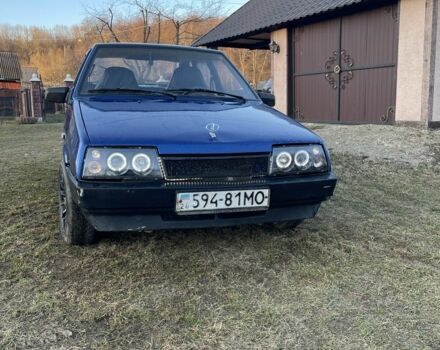 Синий ВАЗ 2109, объемом двигателя 1.5 л и пробегом 3 тыс. км за 900 $, фото 1 на Automoto.ua