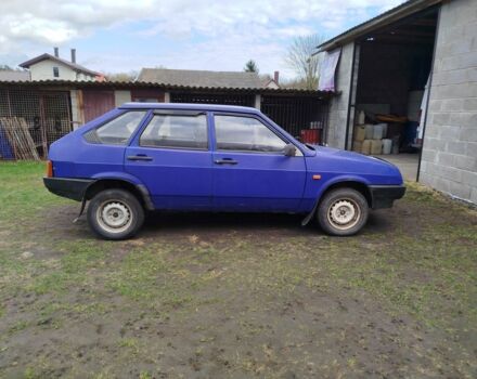 Синий ВАЗ 2109, объемом двигателя 1.5 л и пробегом 150 тыс. км за 499 $, фото 1 на Automoto.ua