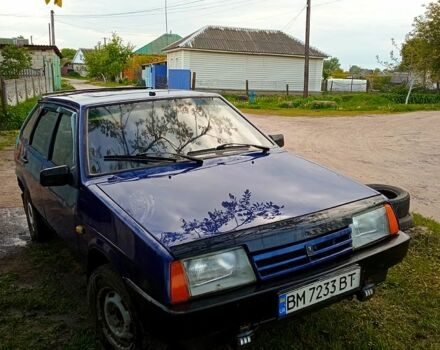 Синий ВАЗ 2109, объемом двигателя 1.5 л и пробегом 1 тыс. км за 1350 $, фото 1 на Automoto.ua