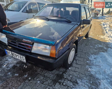 Синий ВАЗ 2109, объемом двигателя 1.5 л и пробегом 270 тыс. км за 1500 $, фото 1 на Automoto.ua