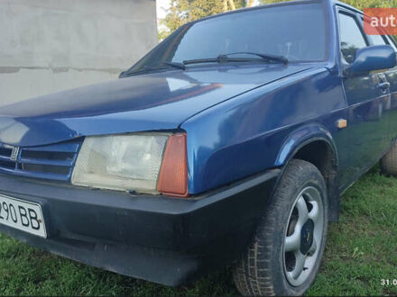 ВАЗ 2109 1997 в Чемеровцах на Automoto.ua Синий ВАЗ 2109, объемом двигателя 1.5 л и пробегом 50 тыс. км за 1100 $, фото 1 на Automoto.ua
