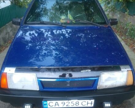 Синий ВАЗ 2109, объемом двигателя 1 л и пробегом 270 тыс. км за 967 $, фото 1 на Automoto.ua