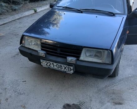 Синий ВАЗ 2109, объемом двигателя 1.5 л и пробегом 200 тыс. км за 1400 $, фото 1 на Automoto.ua