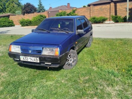 Синий ВАЗ 2109, объемом двигателя 1.5 л и пробегом 3 тыс. км за 532 $, фото 1 на Automoto.ua