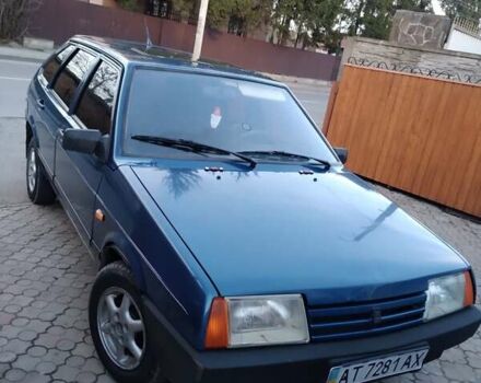 Синий ВАЗ 2109, объемом двигателя 1.5 л и пробегом 70 тыс. км за 1600 $, фото 1 на Automoto.ua