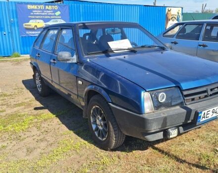 Синий ВАЗ 2109, объемом двигателя 1.5 л и пробегом 200 тыс. км за 1400 $, фото 1 на Automoto.ua