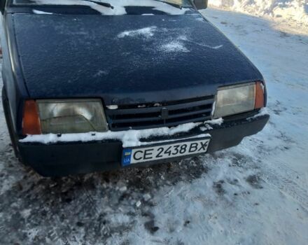 Синий ВАЗ 2109, объемом двигателя 1.5 л и пробегом 80 тыс. км за 555 $, фото 1 на Automoto.ua