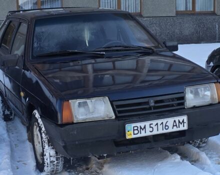Синий ВАЗ 2109, объемом двигателя 1.5 л и пробегом 777 тыс. км за 850 $, фото 1 на Automoto.ua