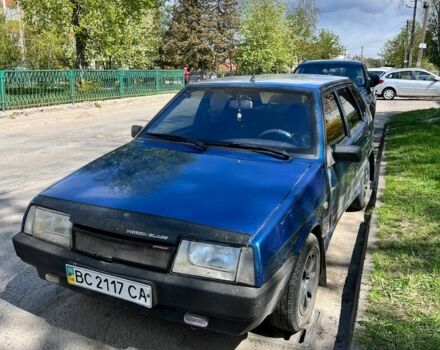 Синій ВАЗ 2109, об'ємом двигуна 1.5 л та пробігом 134 тис. км за 851 $, фото 1 на Automoto.ua