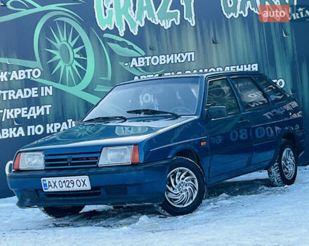 Синий ВАЗ 2109, объемом двигателя 1.5 л и пробегом 80 тыс. км за 1400 $, фото 1 на Automoto.ua