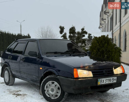 Синий ВАЗ 2109, объемом двигателя 1.5 л и пробегом 67 тыс. км за 1099 $, фото 1 на Automoto.ua
